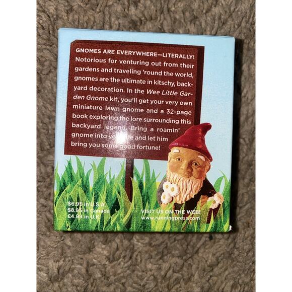 Wee Little Garden Gnome by Alison Trulock 2.5” - Picture 2 of 2